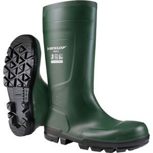 Dunlop Unisex Adult Jobguard Rain Boots / Heritage Green